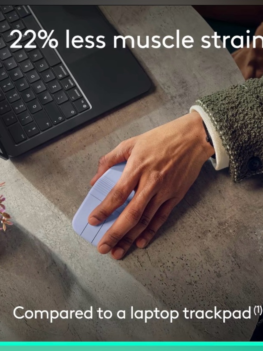 Logitech Foldable Wireless Mouse - Picture 6 of 9